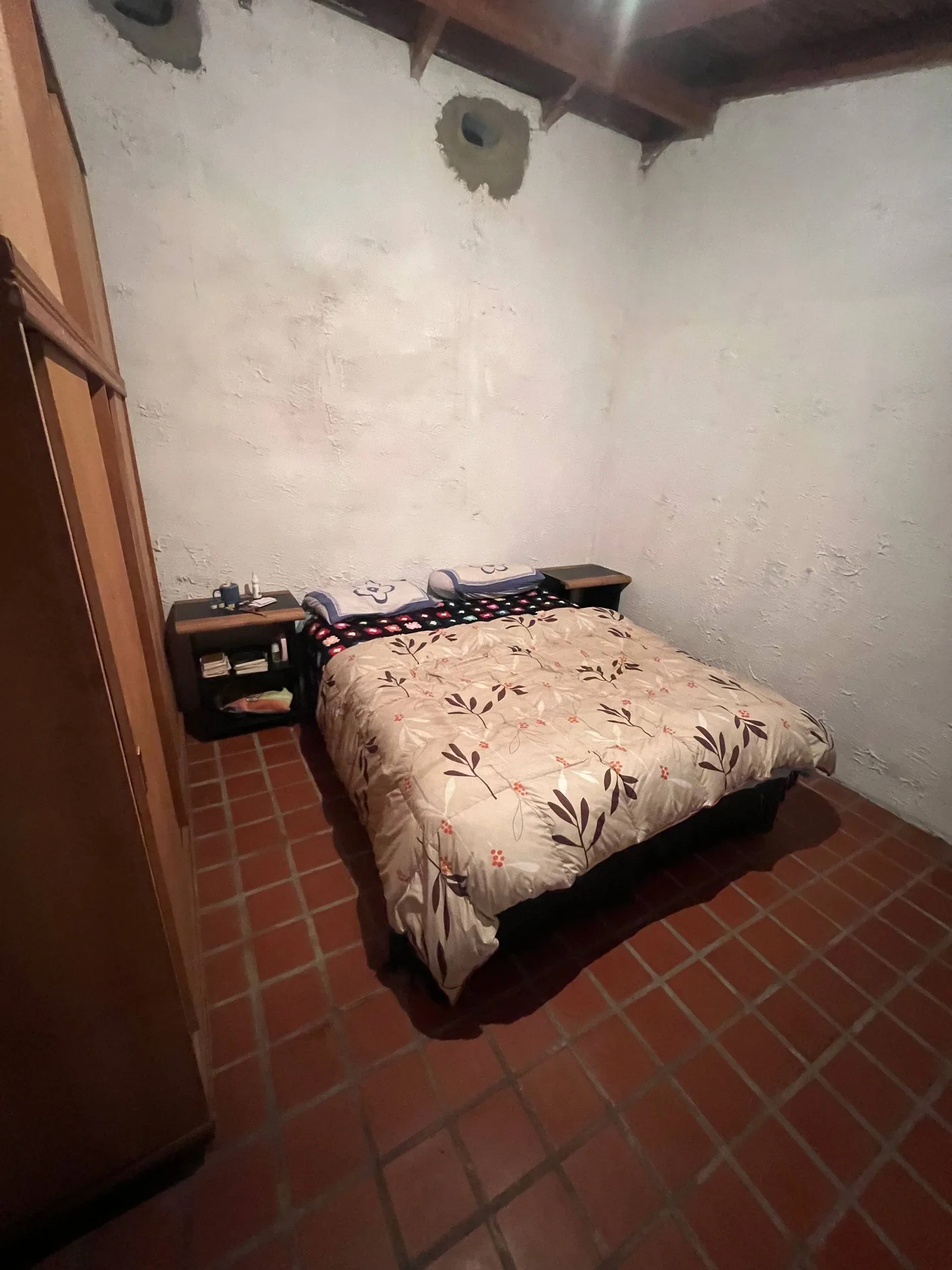 Un dormitorio de la segunda residencia